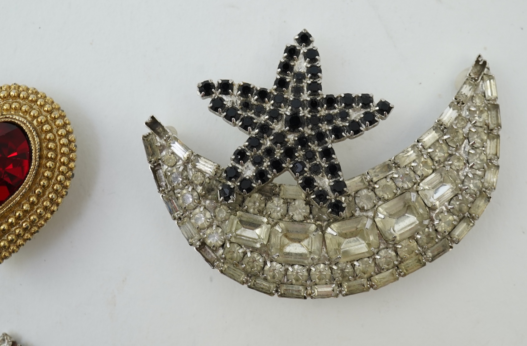 A collection of costume jewellery, mid-late 20th century